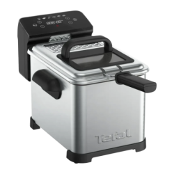 Tefal Family Pro 4L 2400W Acier Inoxydable FR507D 6 programmes écran tactile Friteuse à huile