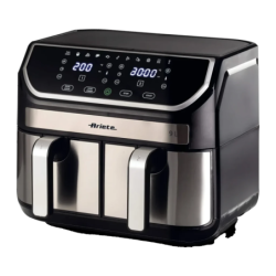Ariete Dual Metal 9L Double panier 2x4,5L 2100W Noir 4625/00 11 programmes écran tactile Friteuse à air