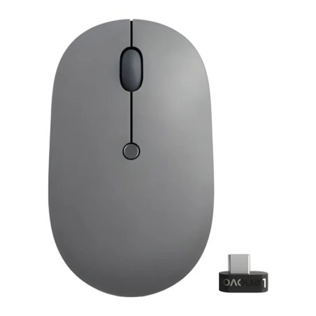 Lenovo Go USB-C Wireless Noir/Gris 5 boutons 71 g Souris sans fil