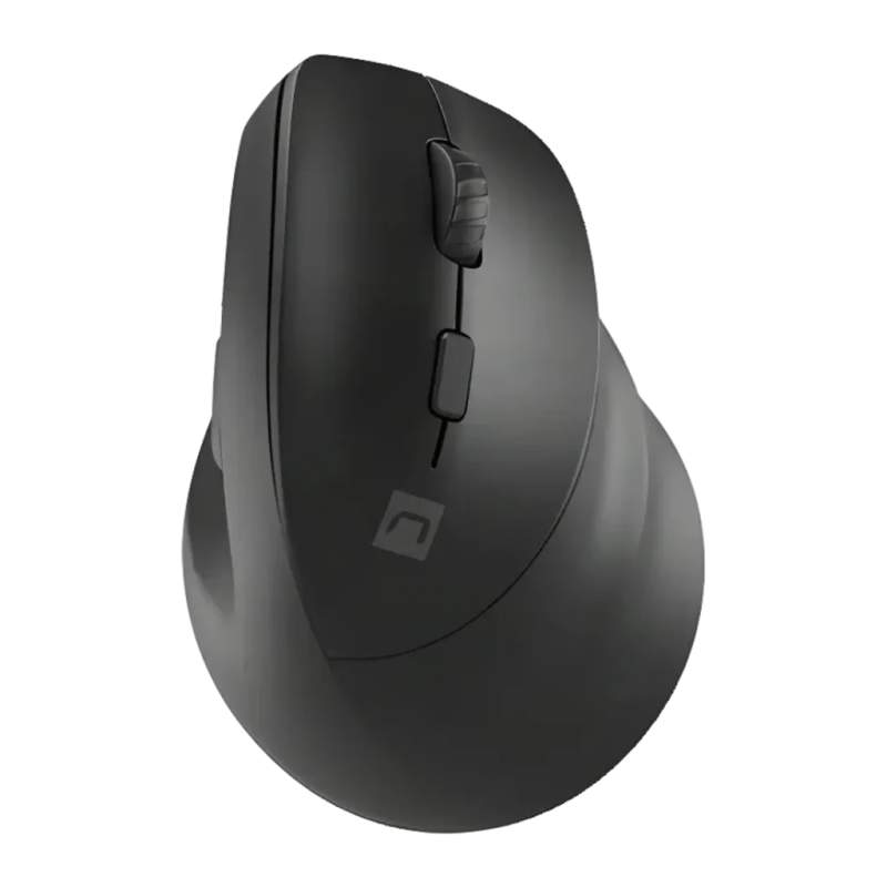 Natec Crake 2 Noir Vertical 6 boutons 111 g Souris sans fil ergonomique