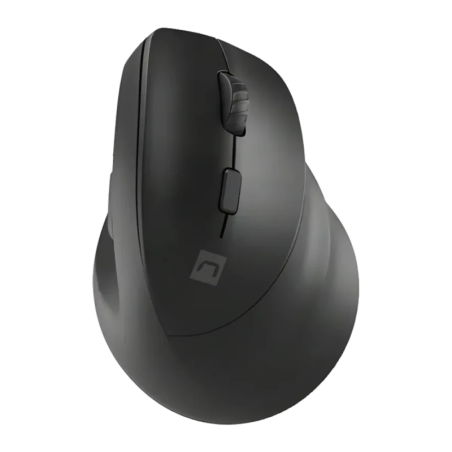 Natec Crake 2 Noir Vertical 6 boutons 111 g Souris sans fil ergonomique