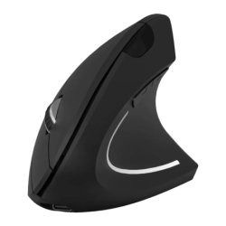 Subblim Glide Vertical Ergo Dual Noir 1600 DPI 6 boutons Bluetooth 89 g Souris sans fil silencieuse