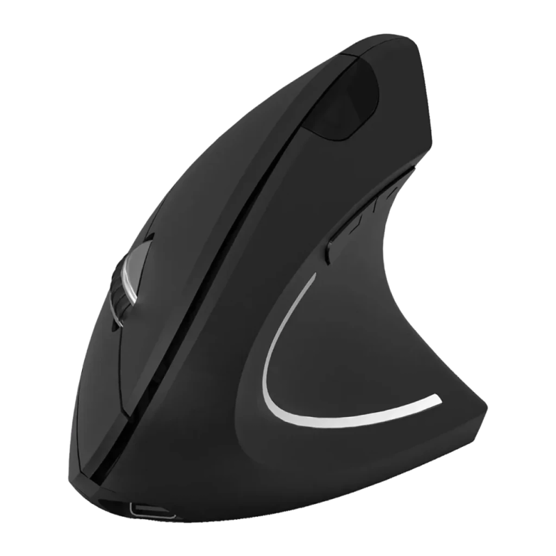 Subblim Glide Vertical Ergo Dual Noir 1600 DPI 6 boutons Bluetooth 89 g Souris sans fil silencieuse