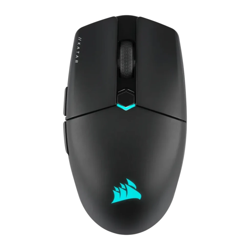 Corsair Katar Elite Wireless 26000 DPI RGB Noir 6 boutons 69 g Souris gaming sans fil