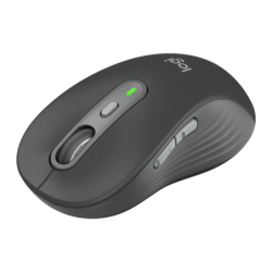 Logitech Signature Plus M750L Graphite 6 boutons Bluetooth + 2,4GHz 111 g Souris sans fil silencieuse
