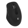 SUBBLIM Curve Ergo Dual Mouse Battery Black 1600 DPI 6 boutons Bluetooth 69 g Souris sans fil ergonomique