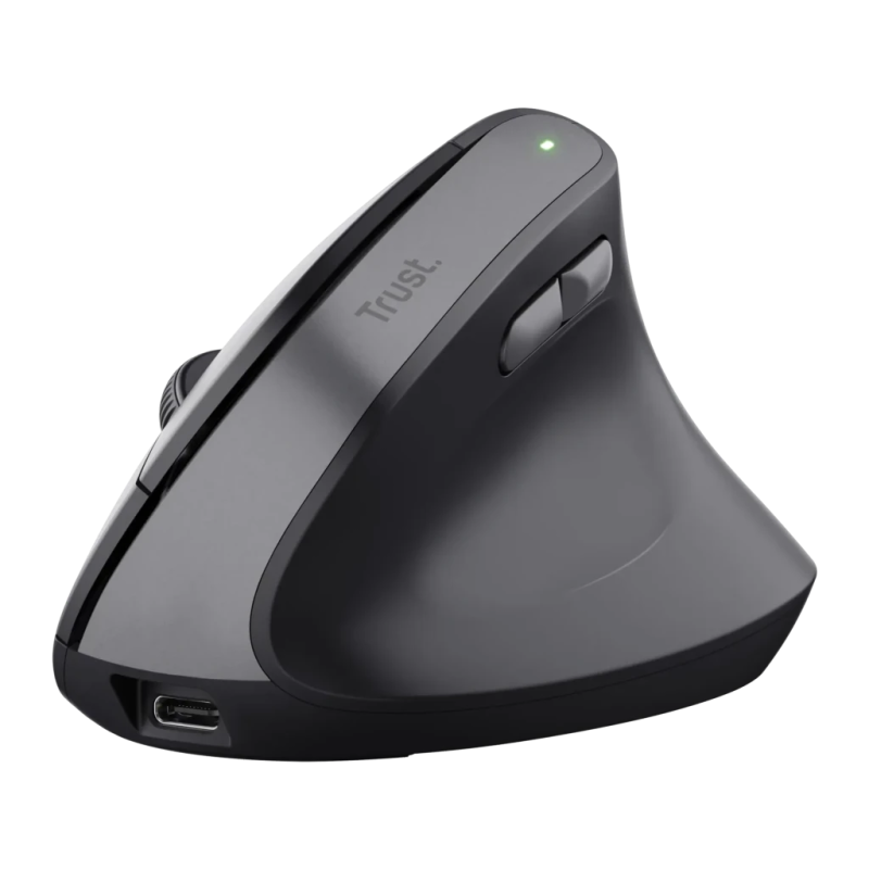 Trust Ergonomic Noir TM-270 2400 DPI 6 boutons 2,4GHz 115 g Souris sans fil silencieuse