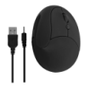 T'nB Noir Vertical MWERGOVMN 1600 DPI 6 boutons 2,4GHz 99 g Souris sans fil ergonomique