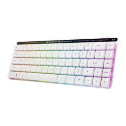 ASUS ROG Falchion RX Low Profile RGB Blanc 65% Clavier gaming sans fil
