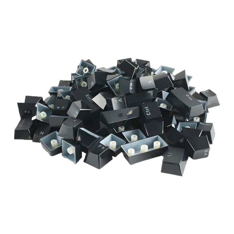 Touches Glorious Gaming Mechanical Keyboard Keycaps Espagnol Noir