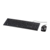 Hama Cortino Noir Avec câble USB Kit clavier et souris