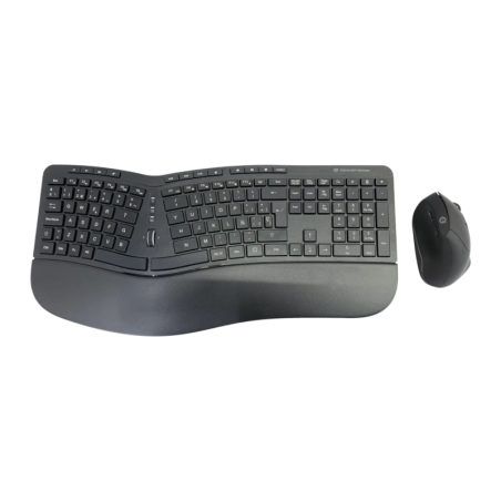 Conceptronic Noir RF 2,4GHz Espagnol QWERTY ORAZIO02ES Clavier et souris sans fil