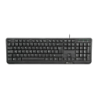 NGS Funky V3 AZERTY Noir USB à membrane Clavier