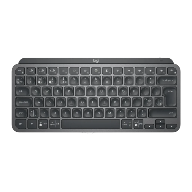 Logitech MX Keys Mini for Business Graphite Bluetooth QWERTY à ciseaux rétroéclairé Clavier sans fil