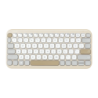 ASUS Marshmallow KW100 Beige Bluetooth Espagnol à ciseaux 75% sans fil Clavier