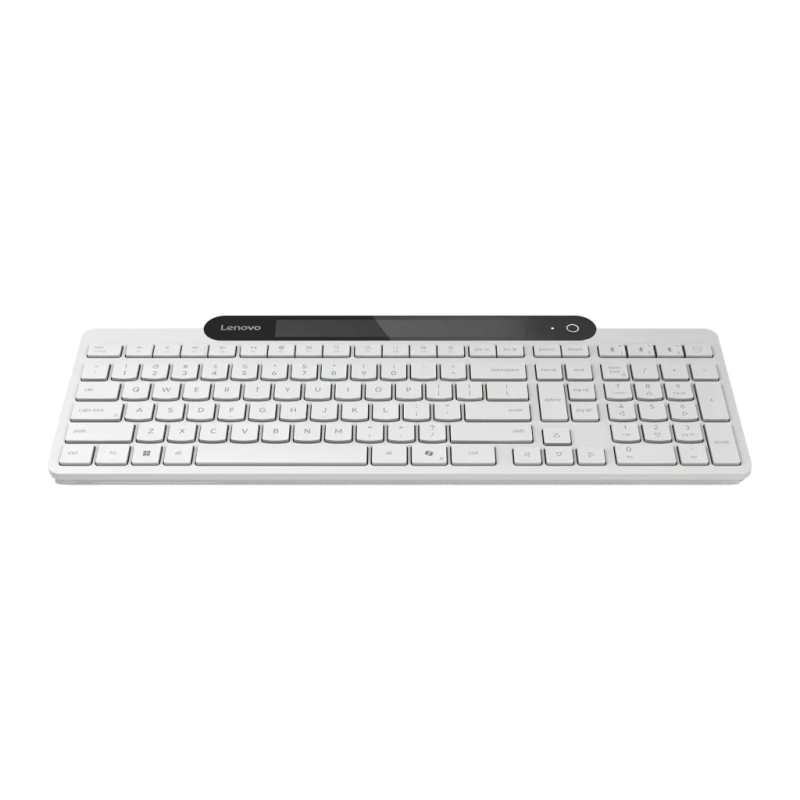 Lenovo 800 Blanc Bluetooth 5.1 Espagnol Clavier sans fil
