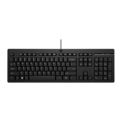 HP 125 G2 Noir USB Filaire Espagnol QWERTY Clavier