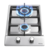 Plaque gaz Iseasy 4300W (3300W+1000W) 2 feux Acier Inoxydable MGBS-312A