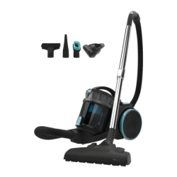Cecotec Conga Rockstar Multicyclonic XL Animal Noir 20kPa 800W 9m câble Aspirateur traîneau