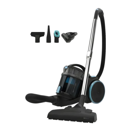 Cecotec Conga Rockstar Multicyclonic XL Animal Noir 20kPa 800W 9m câble Aspirateur traîneau