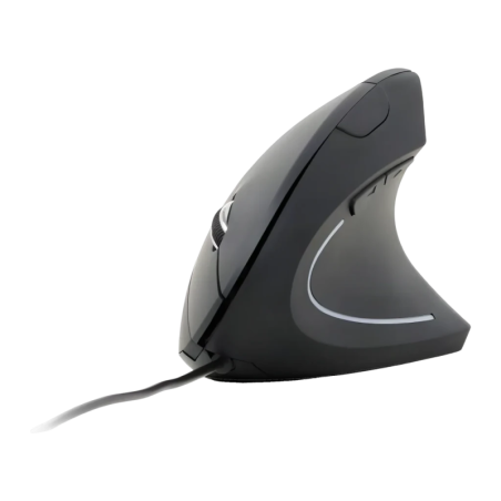 Gembird Noir Vertical MUS-ERGO-01 6 boutons 105 g Souris ergonomique