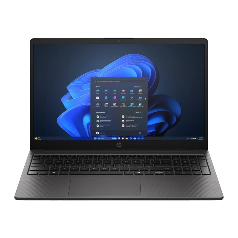 HP 250R G10 16GB/512GB 15,6 pouces FHD Intel Core 5 120U SSD NVMe FreeDOS Noir WiFi 6 PC portable