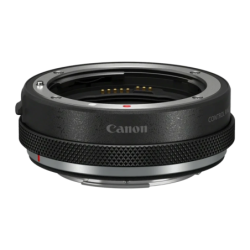 Adaptateur de monture Canon EF-EOS R avec bague de contrôle Noir