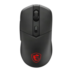 MSI Versa 300 Elite Wireless 26000 DPI RGB Noir 6 boutons Bluetooth + 2,4GHz Souris gaming sans fil