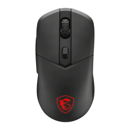 MSI Versa 300 Elite Wireless 26000 DPI RGB Noir 6 boutons Bluetooth + 2,4GHz Souris gaming sans fil