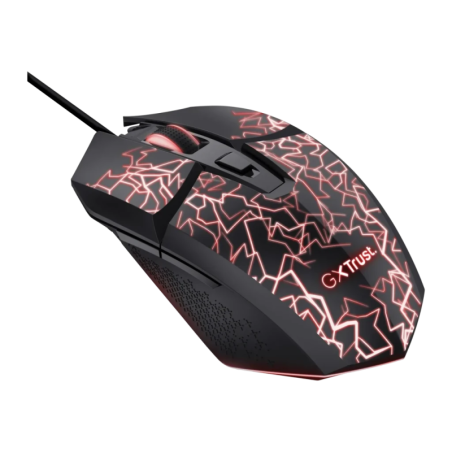 Trust GXT 113 Felox Filaire USB 6400 DPI RGB Noir 6 boutons 102 g Souris gaming
