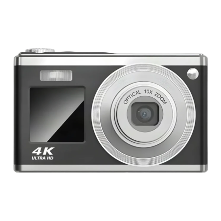 AgfaPhoto Realishot Noir CMOS Vidéo 4K 24MP DC9200 Appareil photo numérique pour enfants