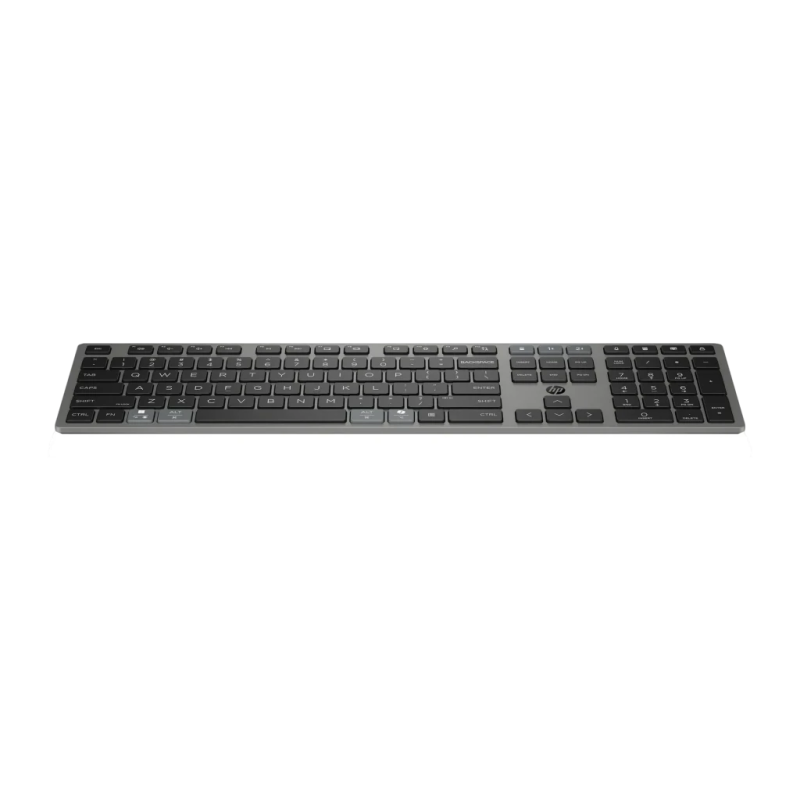 HP 720 Multi-Device Noir Bluetooth + USB Espagnol QWERTY Clavier sans fil