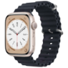 Bracelet Apple Watch 38/40/41mm Wave Noir