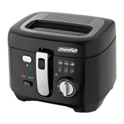Mesko Home 2,5L 1800W Noir/Gris MS 4908 Friteuse à huile