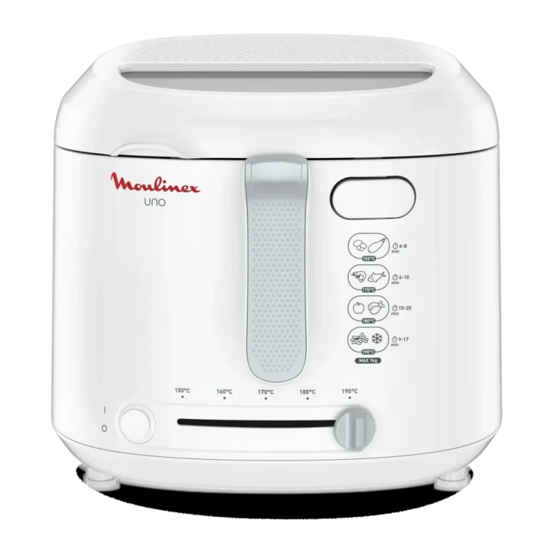 Moulinex 1,8L 1600W Blanc AF2031 Friteuse à huile