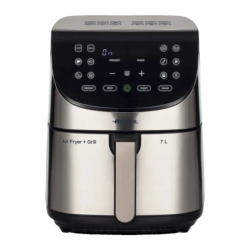 Ariete Airy Fryer Metal 7L 1800W 12 programmes Noir 4628/00 écran tactile Friteuse à air