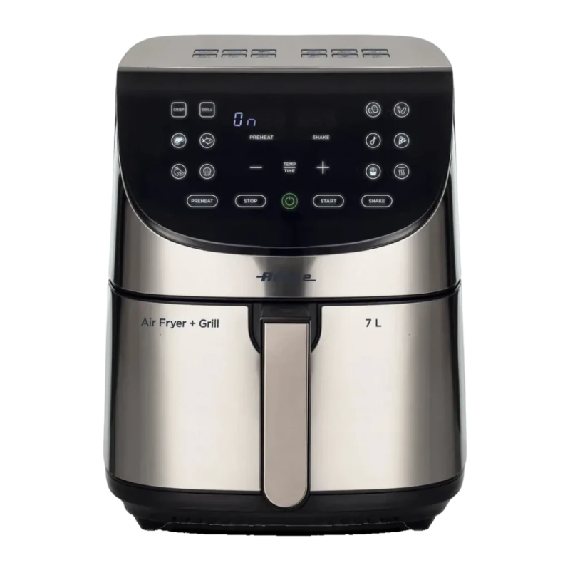 Ariete Airy Fryer Metal 7L 1800W 12 programmes Noir 4628/00 écran tactile Friteuse à air