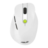 ASUS MD105 Blanc/Vert RF/Bluetooth 2400 DPI 5 boutons 2,4GHz 66 g Souris ergonomique sans fil