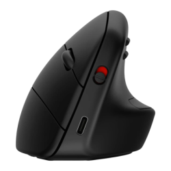 HP 925 Ergonomic Vertical Mouse Noir Multi-appareils 6 boutons Souris sans fil