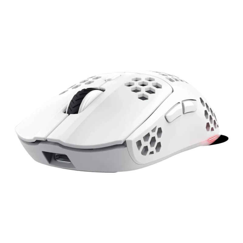Trust GXT 929W Helox Wireless 4800 DPI RGB Blanc 6 boutons 73 g Souris gaming sans fil