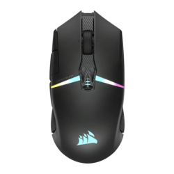 Corsair Nightsabre Wireless RGB 26000 DPI Noir 11 boutons Bluetooth + 2,4GHz Souris gaming sans fil