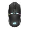 Corsair Nightsabre Wireless RGB 26000 DPI Noir 11 boutons Bluetooth + 2,4GHz Souris gaming sans fil