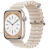 Bracelet Apple Watch 38/40/41mm Wave Blanc Etoile