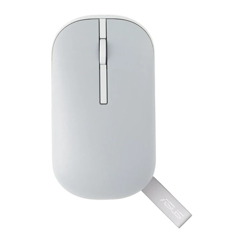 ASUS Marshmallow MD100 Gris Bluetooth 3 boutons 56 g Souris sans fil