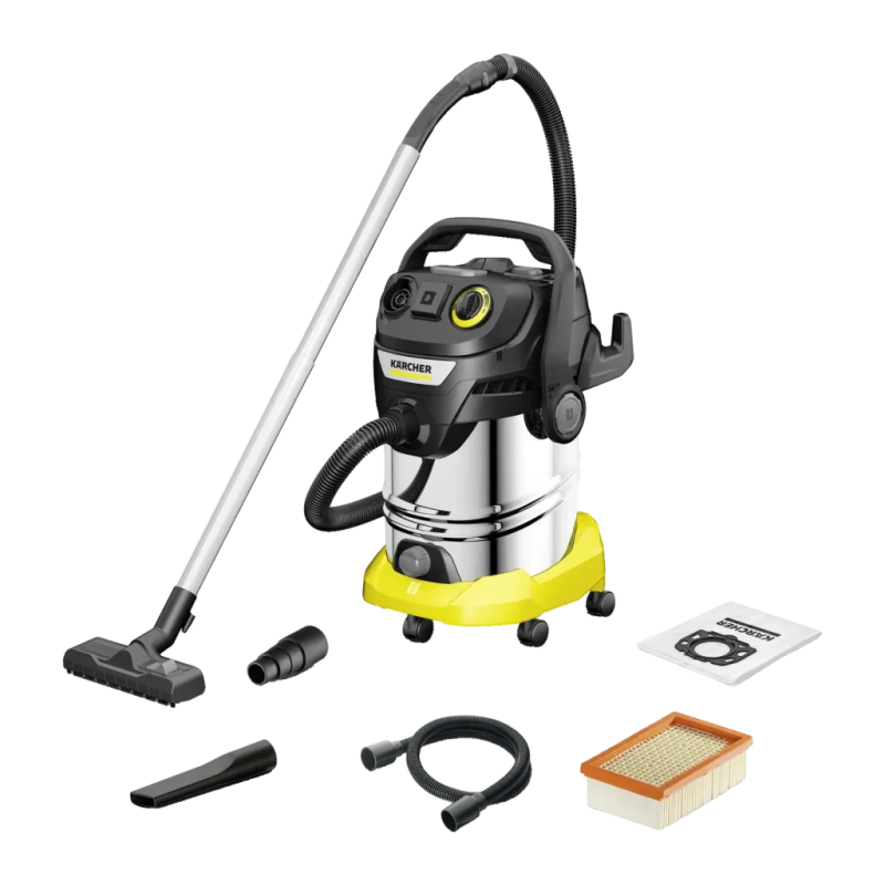 Kärcher KWD 6 P S V-30/8/22/T Noir/Jaune 1300W Aspirateur industriel