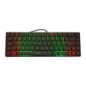 CoolBox DeepGaming TM065 Mini 65% Hybride Membrane-Mécanique RGB Noir Clavier gaming
