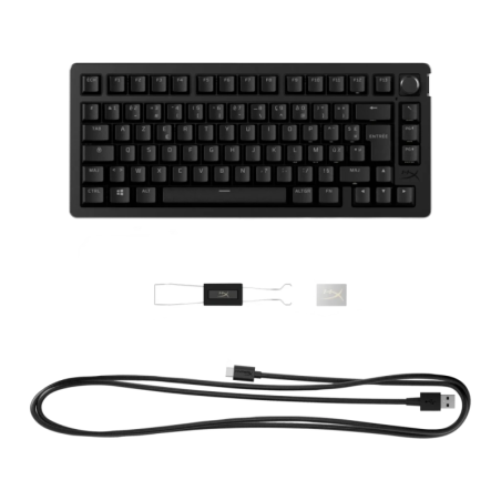 HyperX Alloy Rise 75 RGB Noir mécanique 75% Clavier gaming
