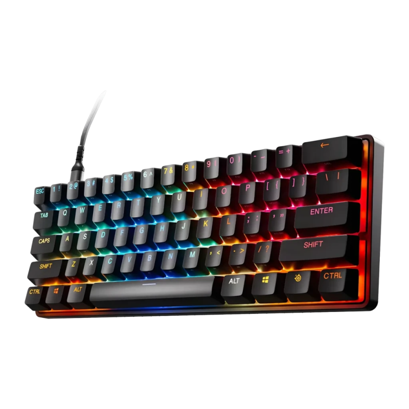SteelSeries Apex Pro Mini Gen 3 Magnetic-mechanical RGB Noir 60% Clavier gaming mécanique
