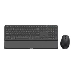 Philips Noir Bluetooth SPT6607B/16 Clavier et souris sans fil