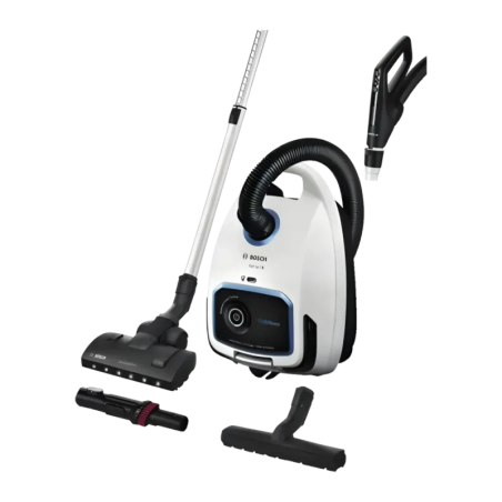 Bosch Série 6 ProSilence BGB6SIL0L Noir/Blanc 700W Aspirateur avec sac